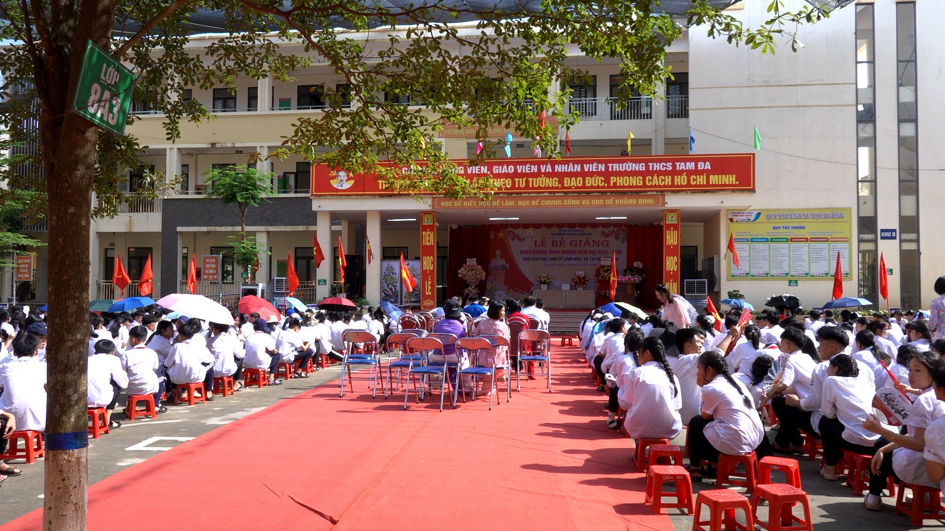 TRƯỜNG THCS TAM ĐA TỔ CHỨC LỄ BẾ GIẢNG NĂM HỌC 2025 – 2026.jpg