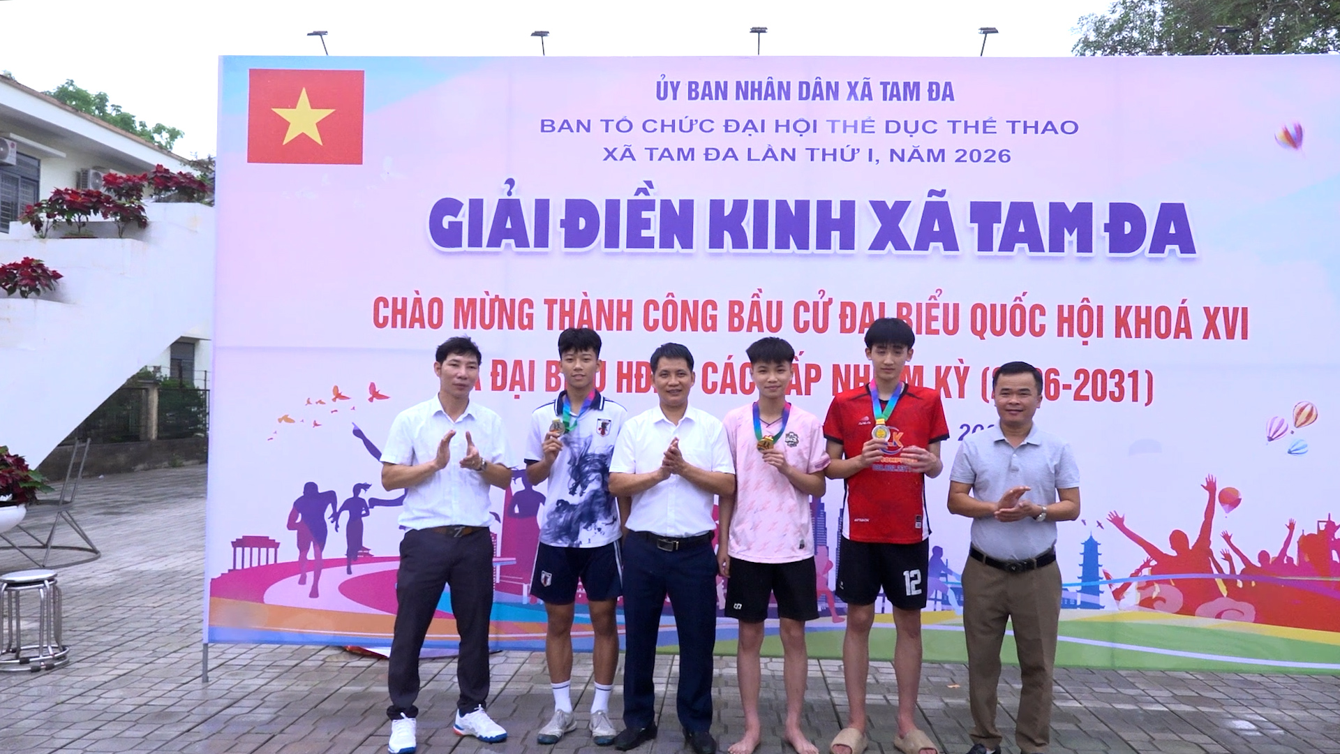 Xã Tam Đa tổ chức thành công Giải Điền kinh năm 2026.jpg