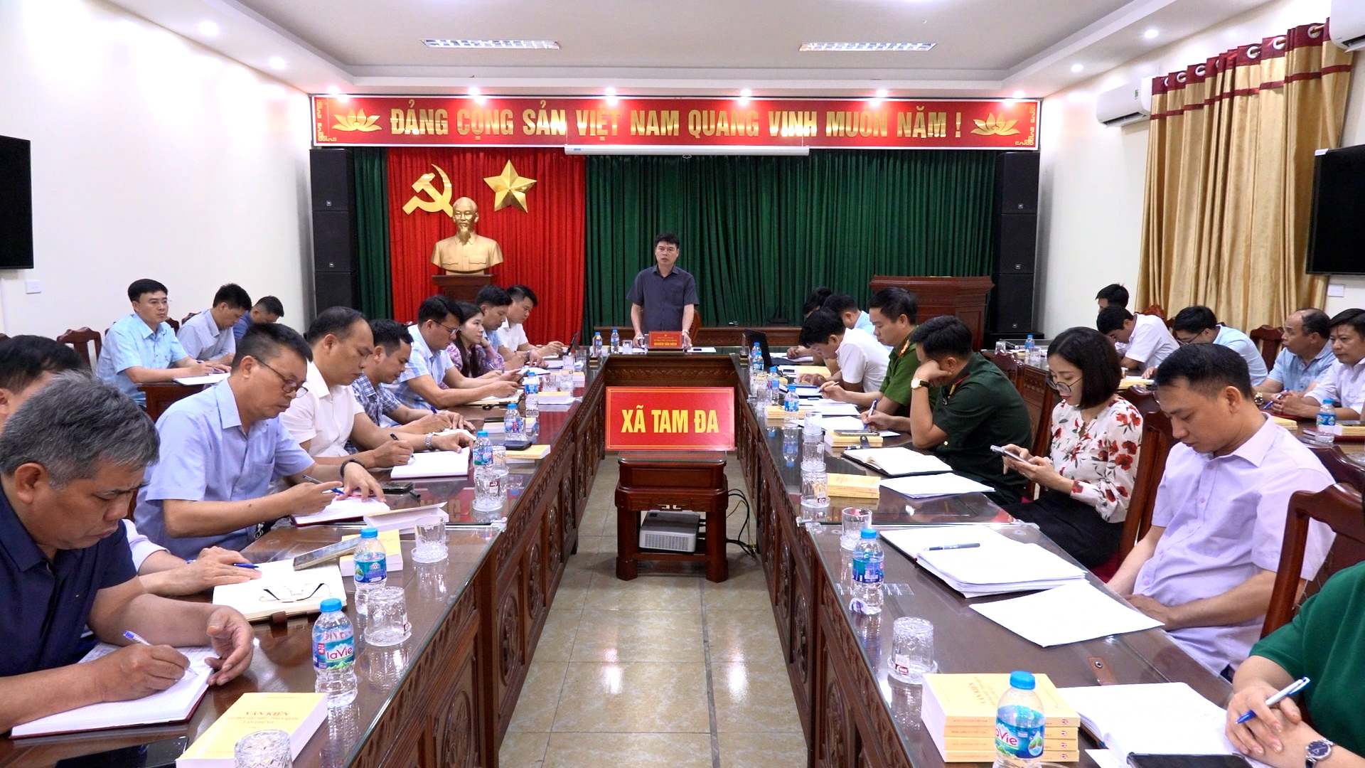 BCH Đảng ủy xã Tam Đa tổ chức hội nghị thường kỳ quý I năm 2026 Quyết liệt, đồng bộ, hướng tới hoàn thành toàn diện nhiệm vụ năm.jpg