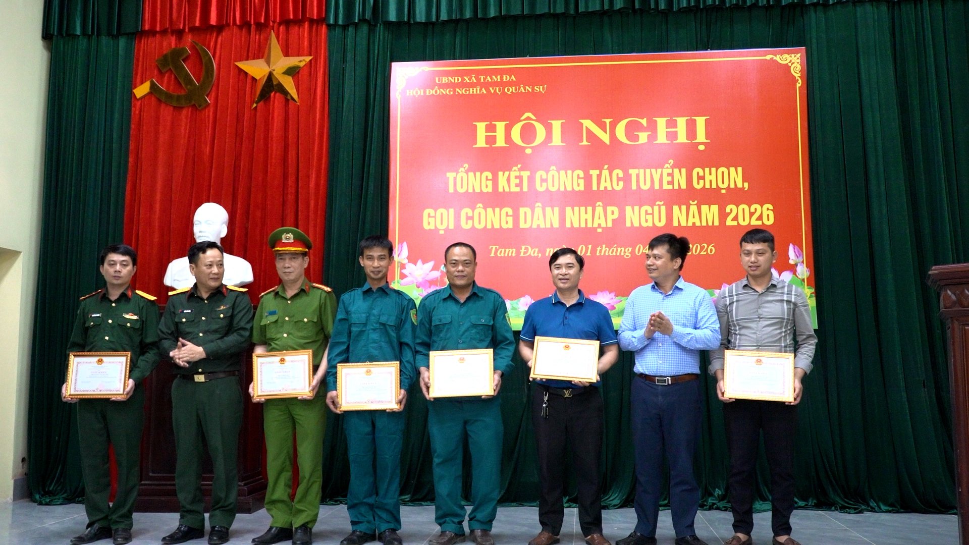 Tam Đa tổng kết công tác tuyển chọn, gọi công dân nhập ngũ năm 2026.jpg